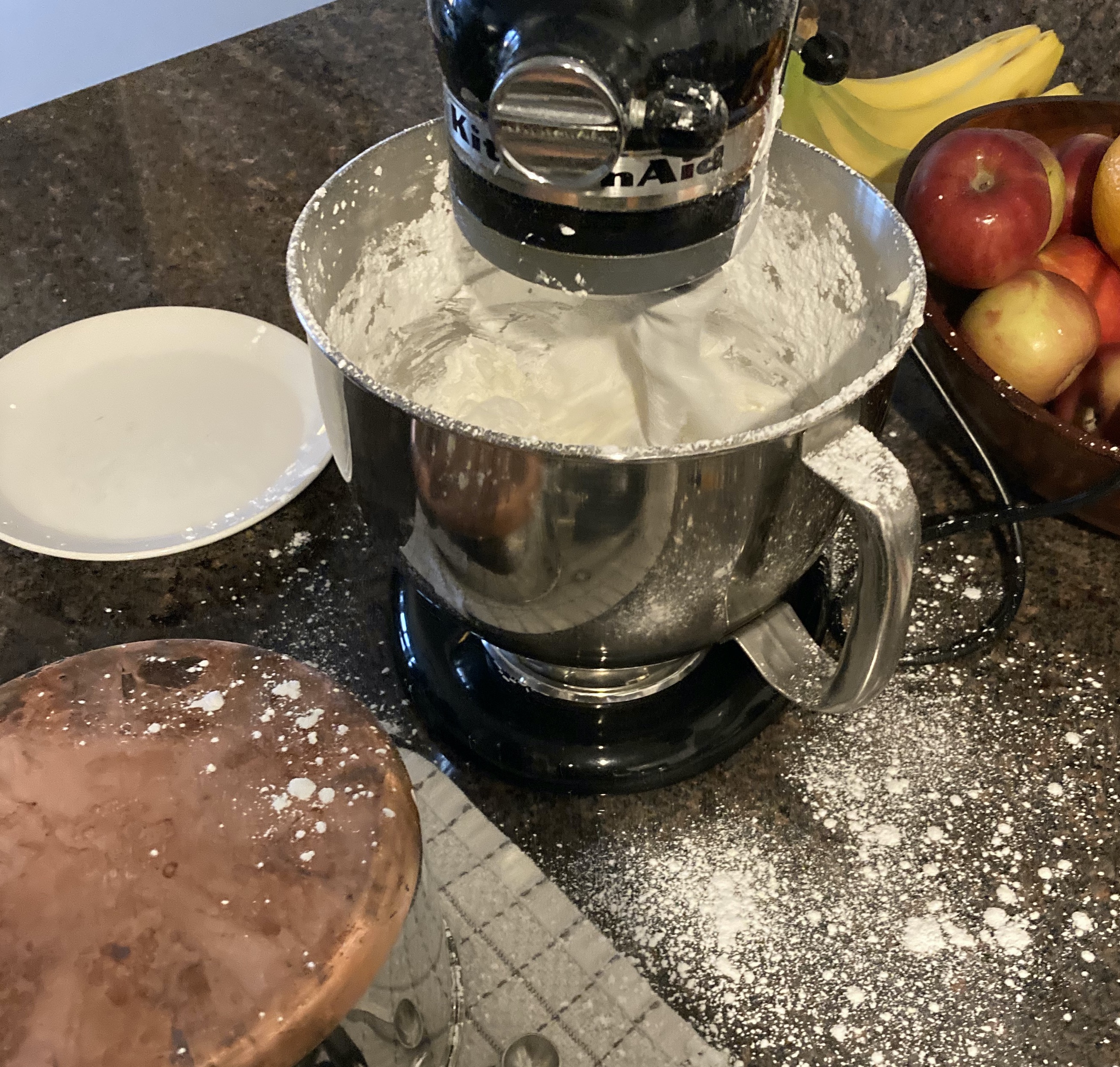 Frosting mess