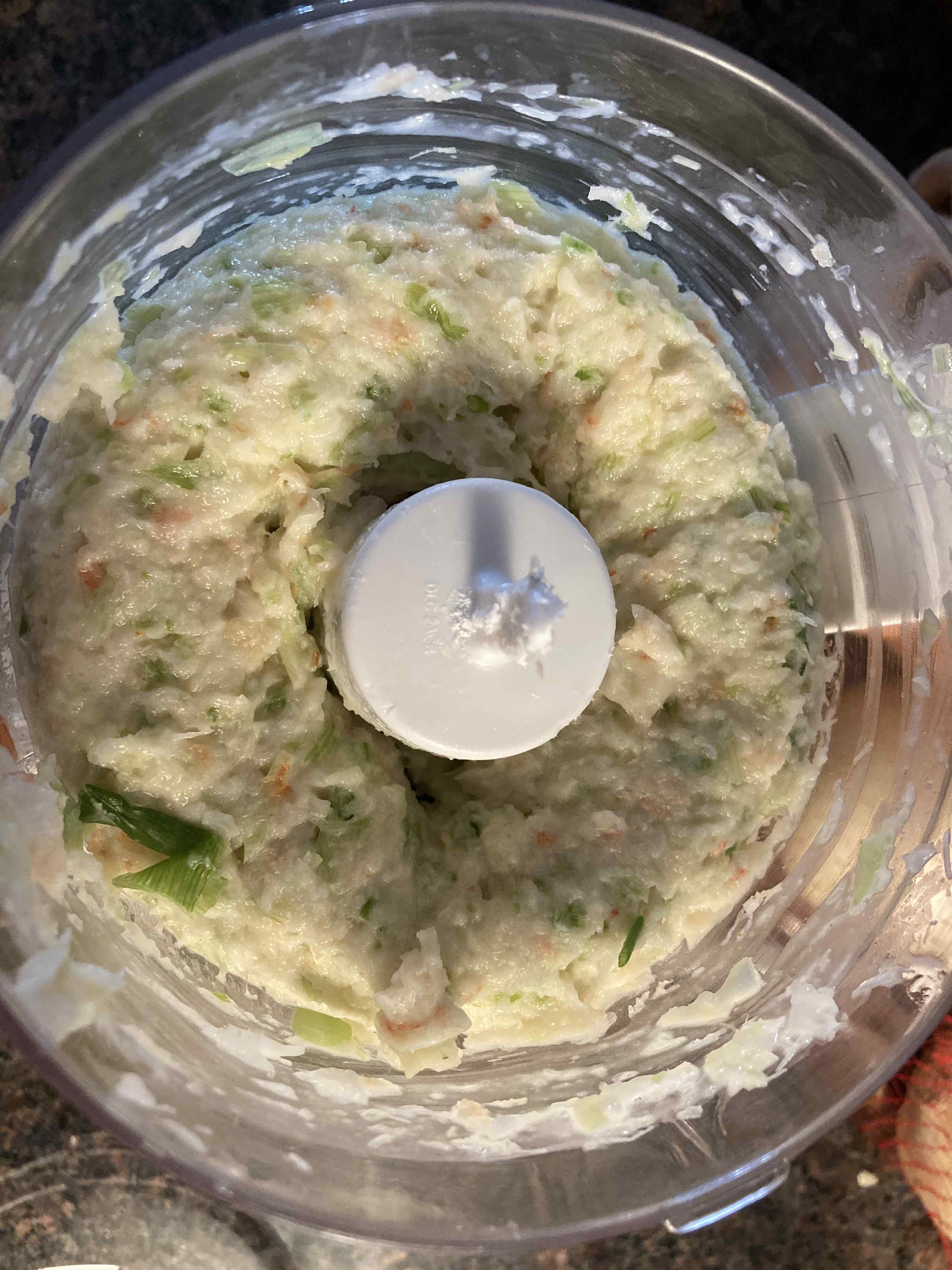 Kristina's processed shrimpcakes